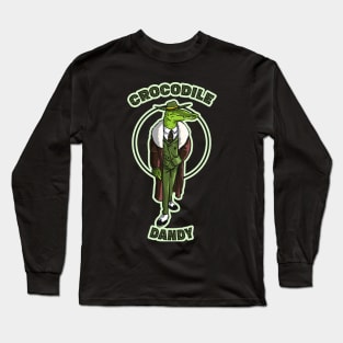 Crocodile dandy Long Sleeve T-Shirt